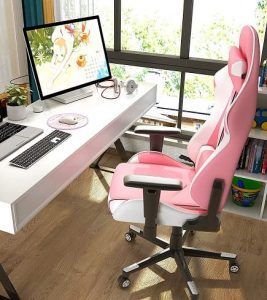 mejores sillas gaming rosas y blancas
